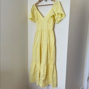 LOVE, BONITO Elegant Yellow Dress